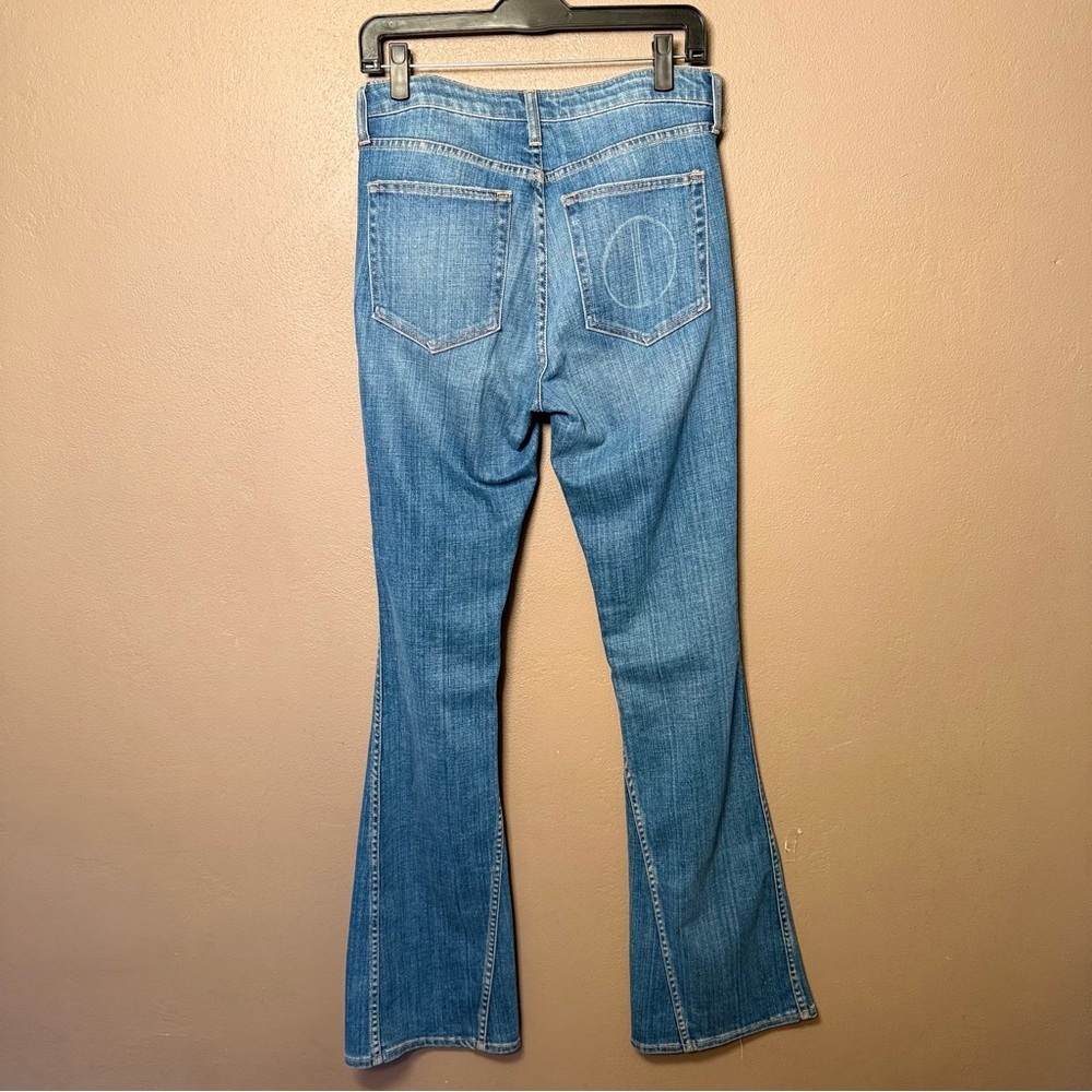 Tre By Natalie Ratabesi The Cher Wide-leg Jeans Flare Indigo Size 30 Streetwear - Picture 9 of 15